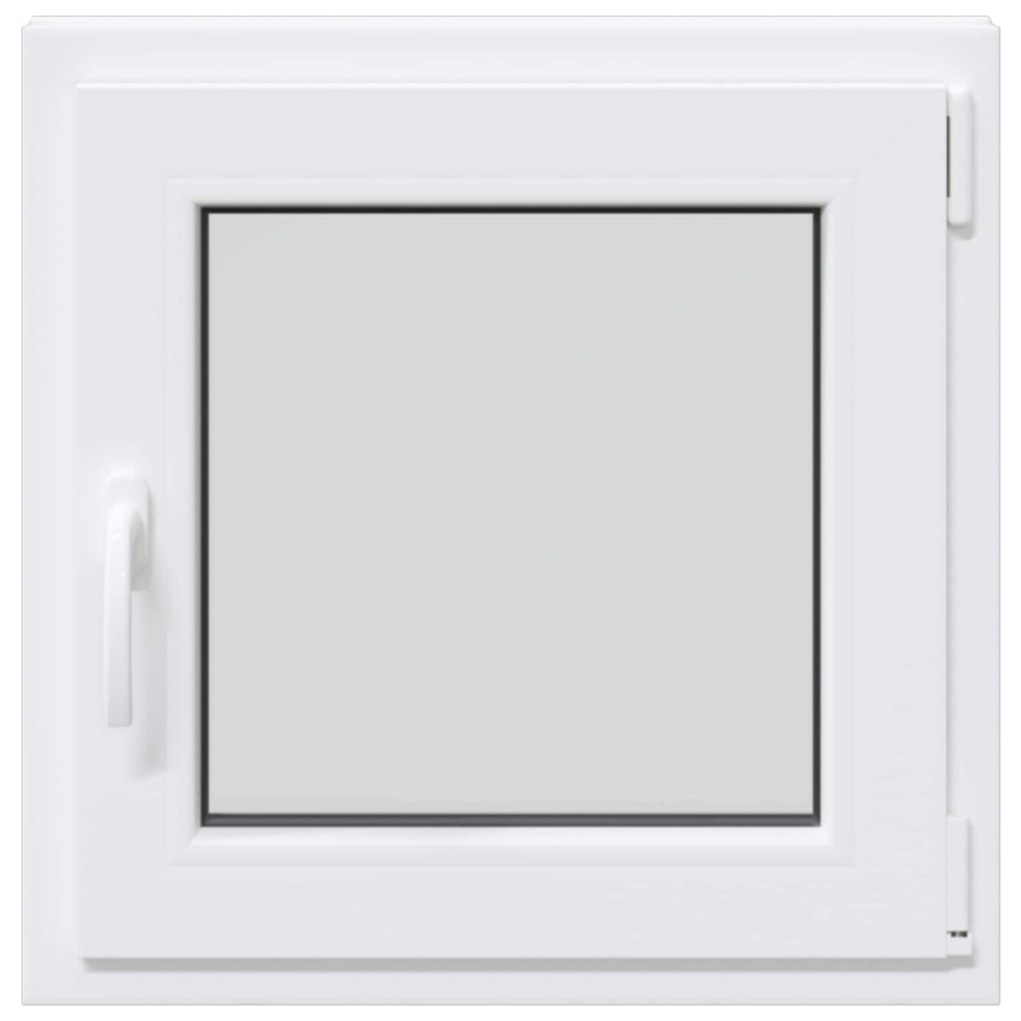 Kelderraam RISOR Wit 60 x 60 cm PVC en glas