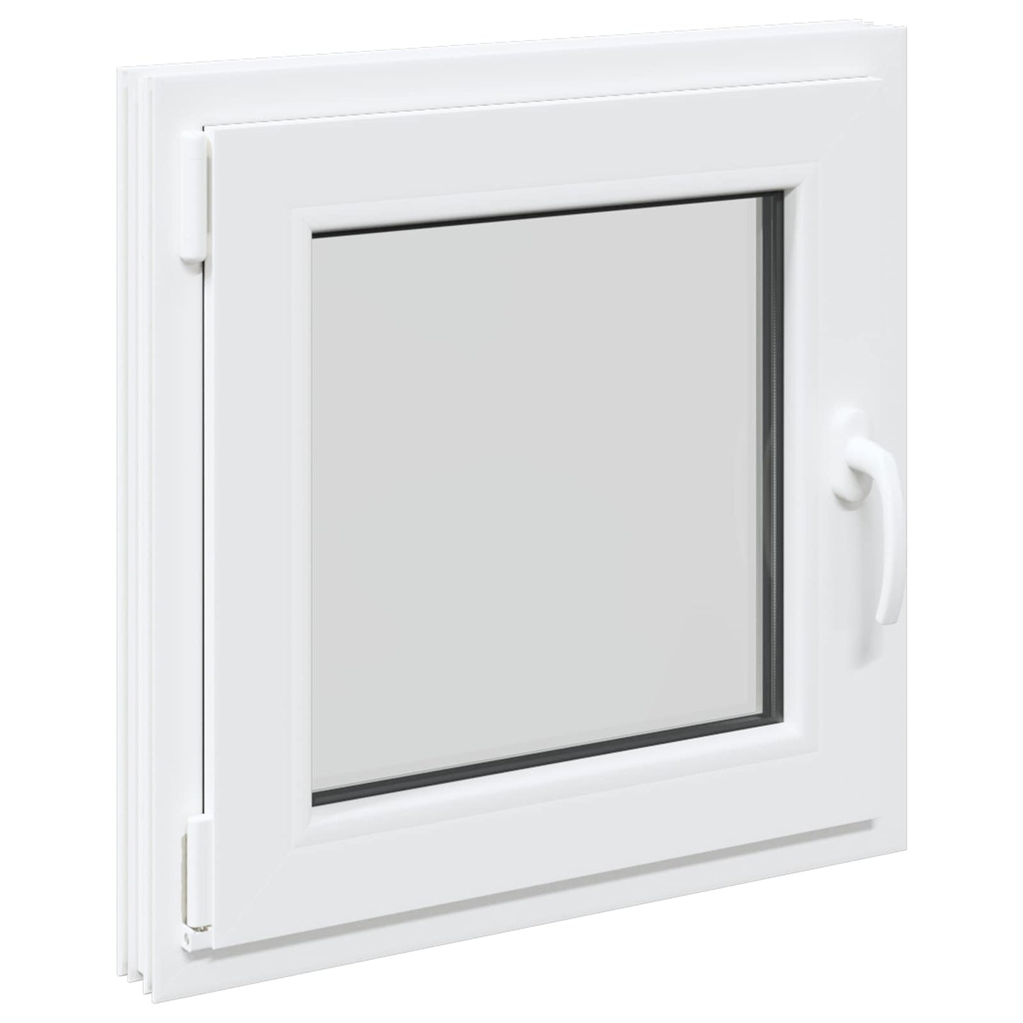 Kelderraam RISOR Wit 60 x 60 cm PVC en glas
