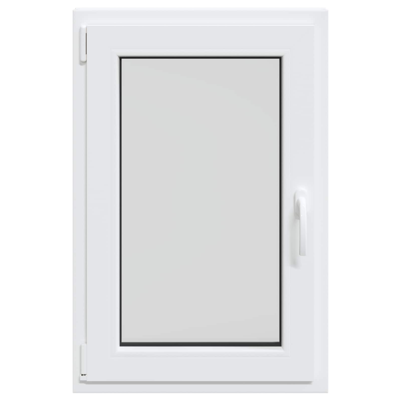 Kelderraam RISOR Wit 60 x 80 cm PVC en glas