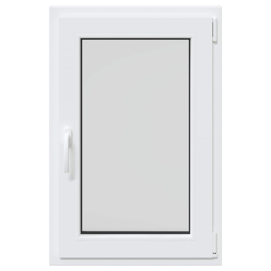 Kelderraam RISOR Wit 60 x 90 cm PVC en glas