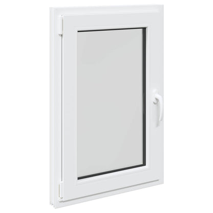 Kelderraam RISOR Wit 60 x 90 cm PVC en glas