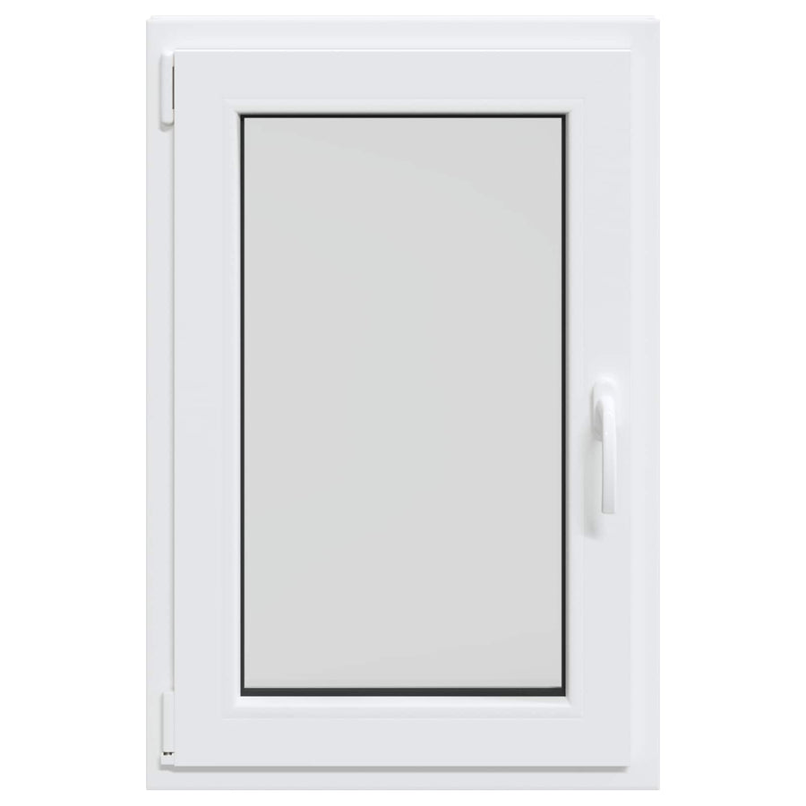 Kelderraam RISOR Wit 60 x 90 cm PVC en glas