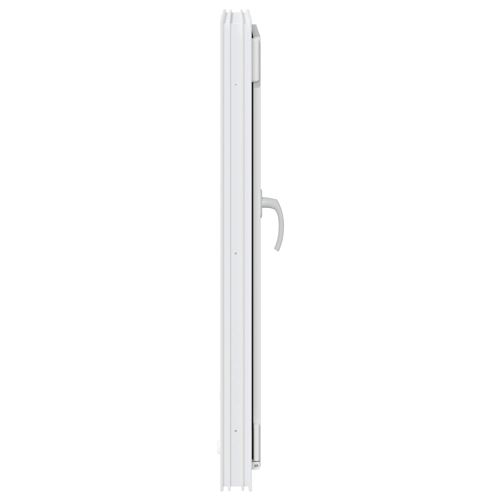 Kelderraam RISOR Wit 60 x 90 cm PVC en glas