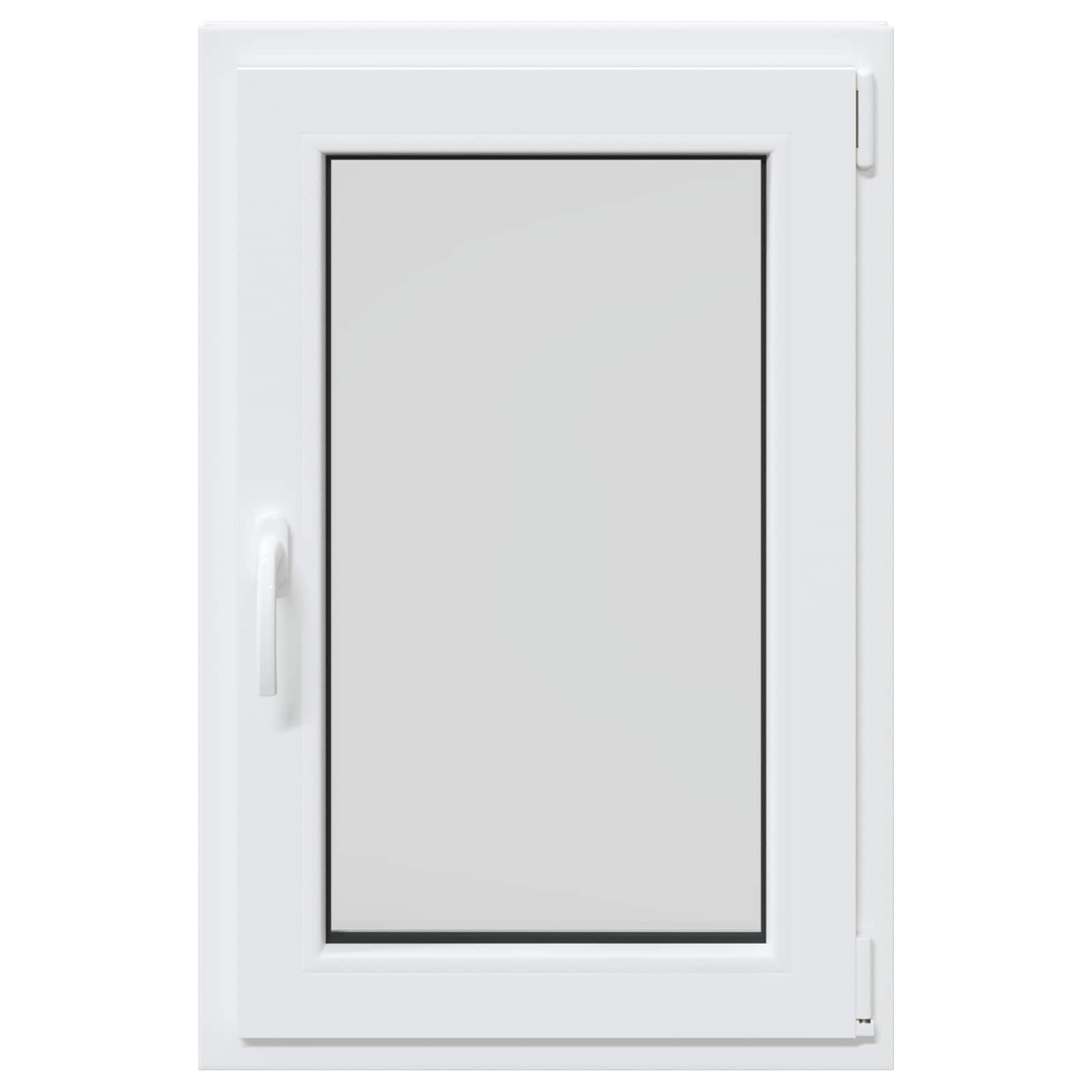Kelderraam RISOR Wit 60 x 100 cm PVC en glas
