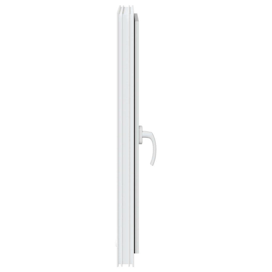 Kelderraam RISOR Wit 60 x 100 cm PVC en glas