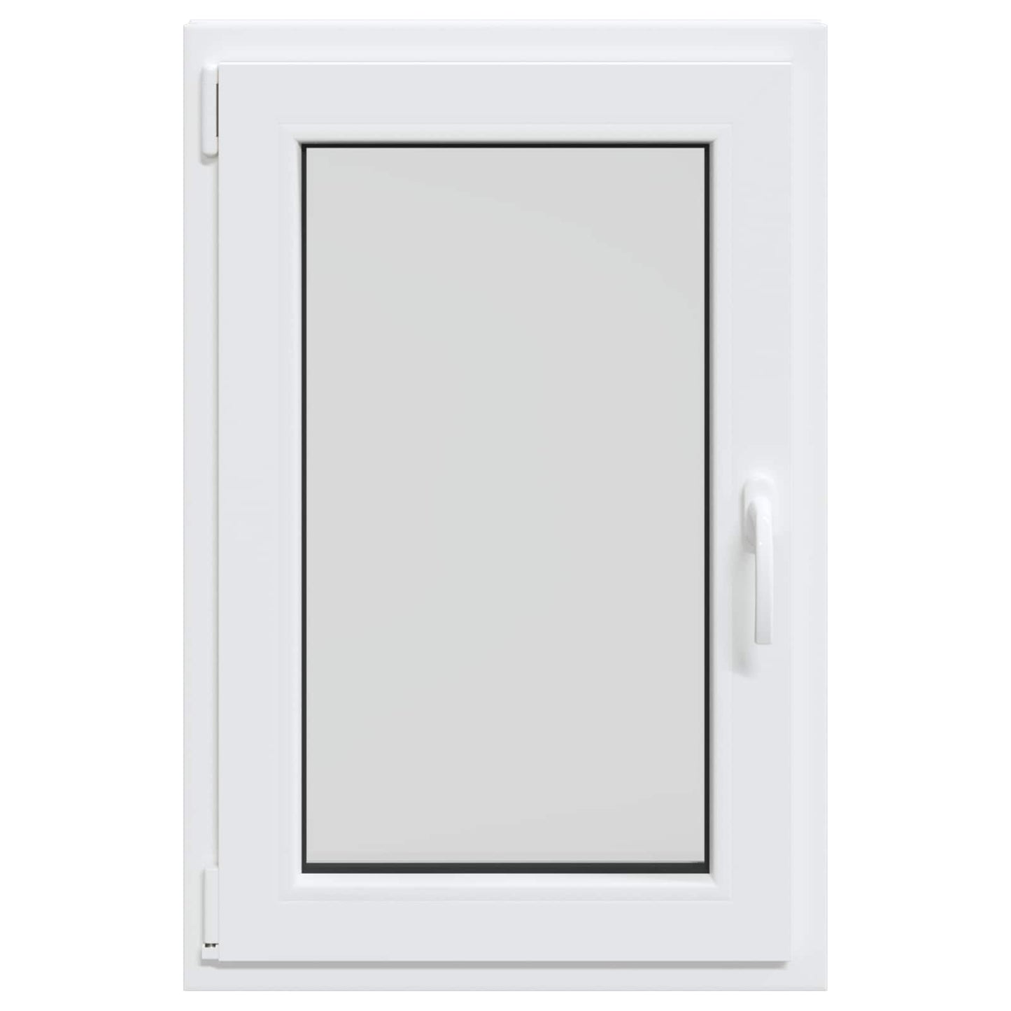 Kelderraam RISOR Wit 60 x 100 cm PVC en glas