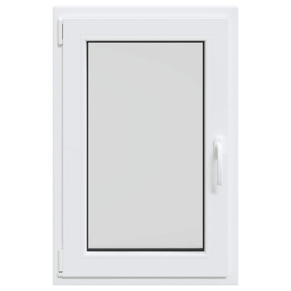 Kelderraam RISOR Wit 60 x 100 cm PVC en glas