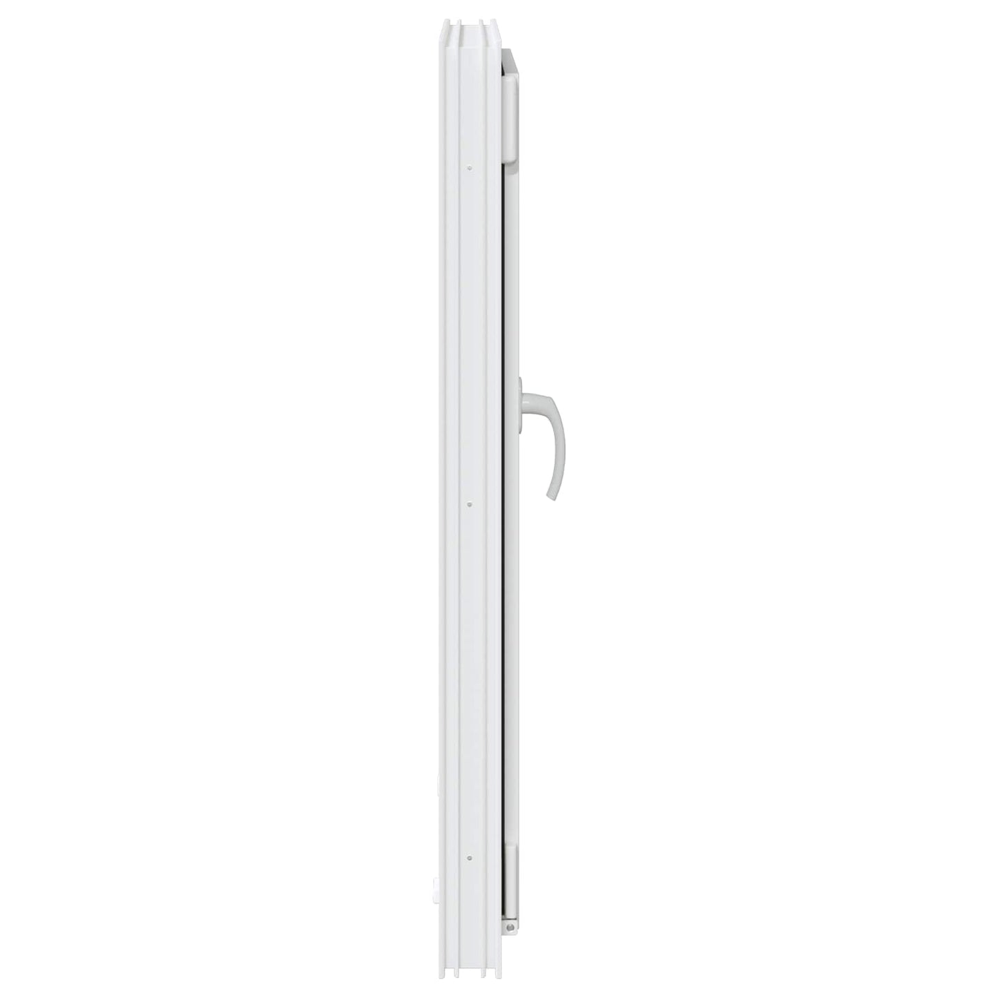 Kelderraam RISOR Wit 60 x 100 cm PVC en glas