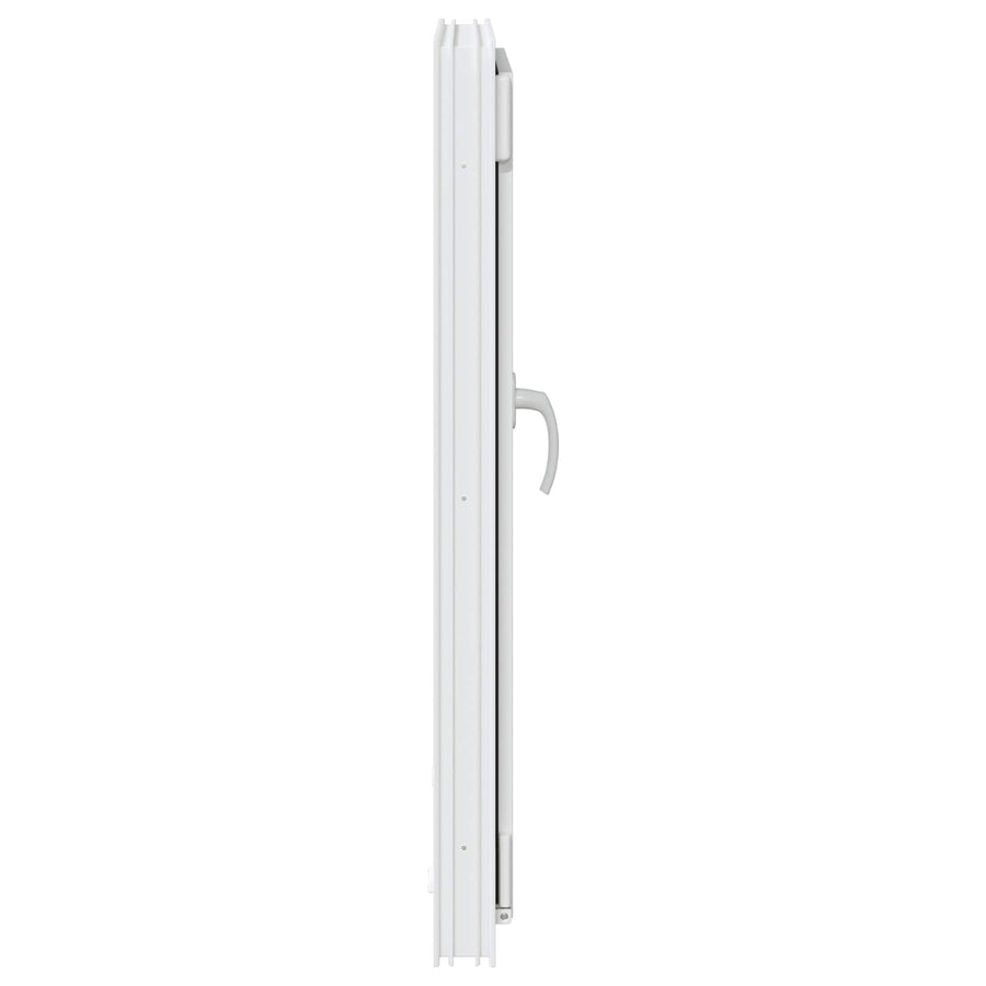 Kelderraam RISOR Wit 60 x 100 cm PVC en glas