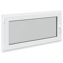Kelderraam RISOR Wit 120 x 60 cm PVC en glas