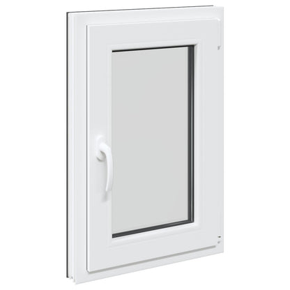 Kelderraam RISOR Antraciet 50 x 75 cm PVC en glas