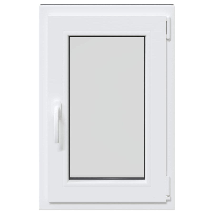Kelderraam RISOR Antraciet 50 x 75 cm PVC en glas