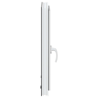 Kelderraam RISOR Antraciet 50 x 75 cm PVC en glas