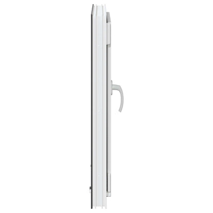 Kelderraam RISOR Antraciet 50 x 75 cm PVC en glas