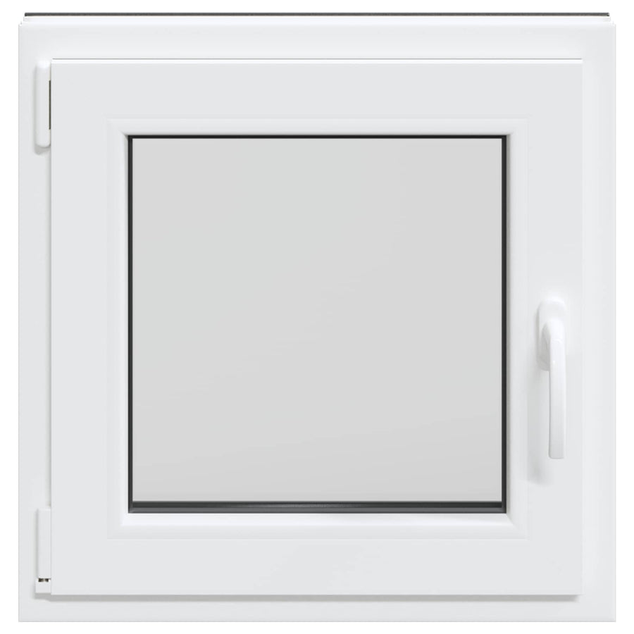 Kelderraam RISOR Antraciet 60 x 60 cm PVC en glas