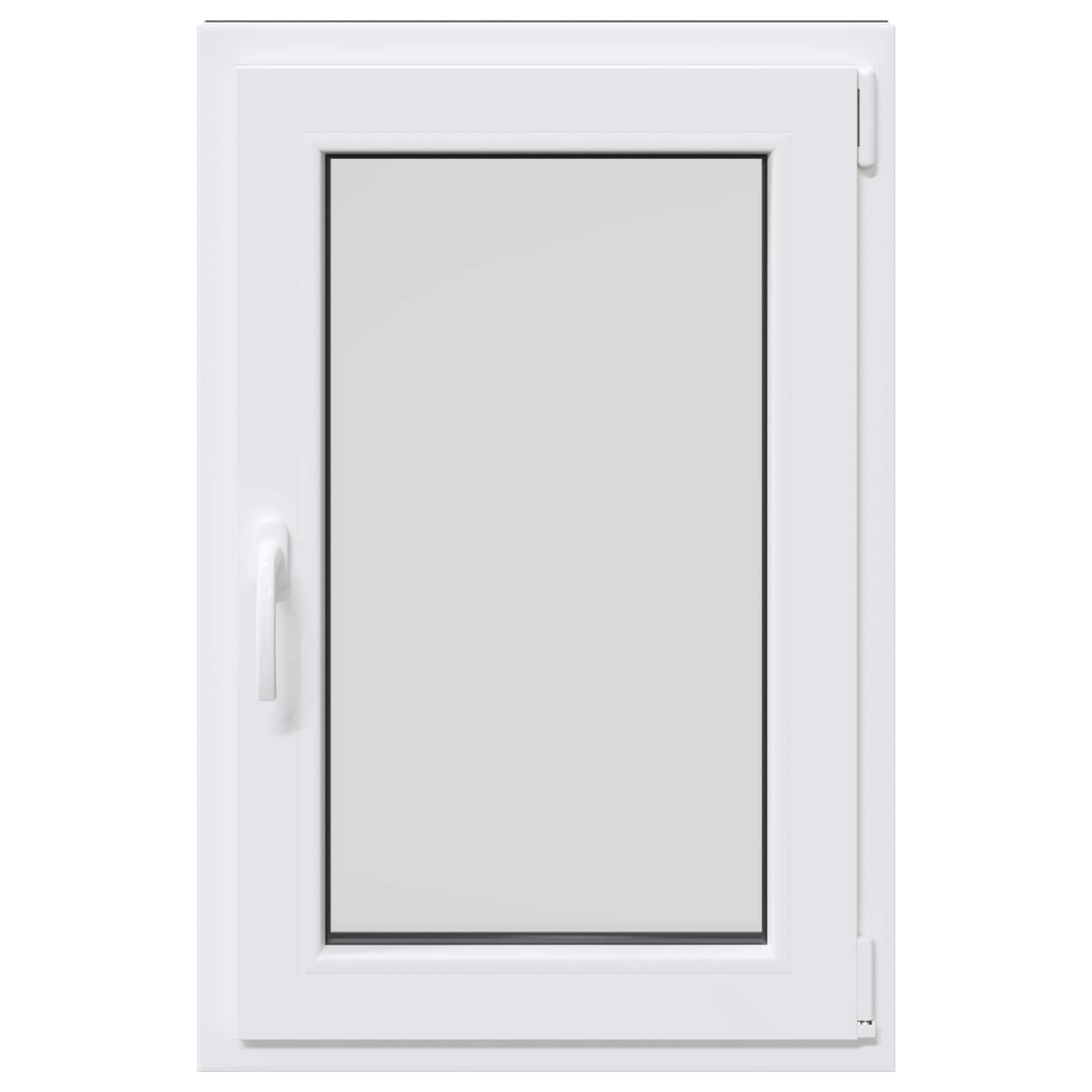Kelderraam RISOR 60 x 80 cm PVC en glas Antracietkleurig