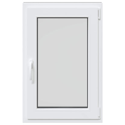Kelderraam RISOR 60 x 80 cm PVC en glas Antracietkleurig