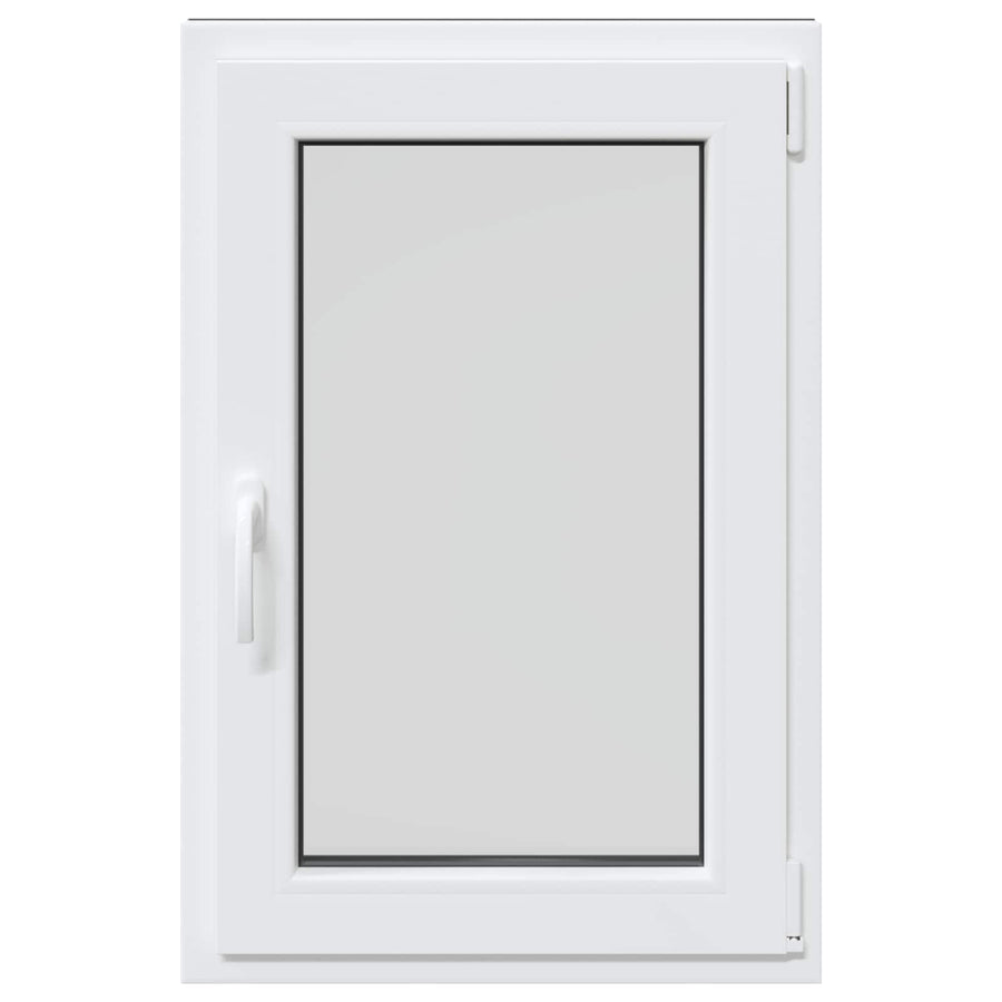 Kelderraam RISOR Antraciet 60 x 90 cm PVC en glas