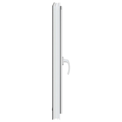 Kelderraam RISOR Antraciet 60 x 90 cm PVC en glas