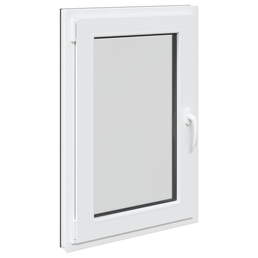 Kelderraam RISOR Antraciet 60 x 100 cm PVC en glas