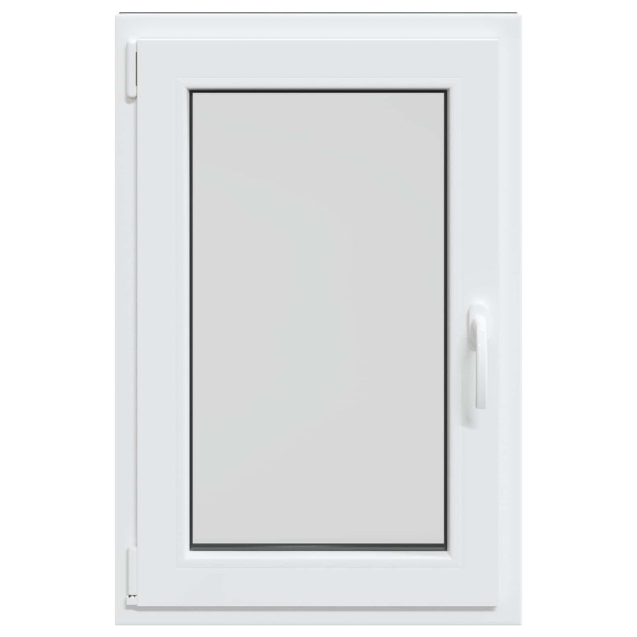 Kelderraam RISOR Antraciet 60 x 100 cm PVC en glas