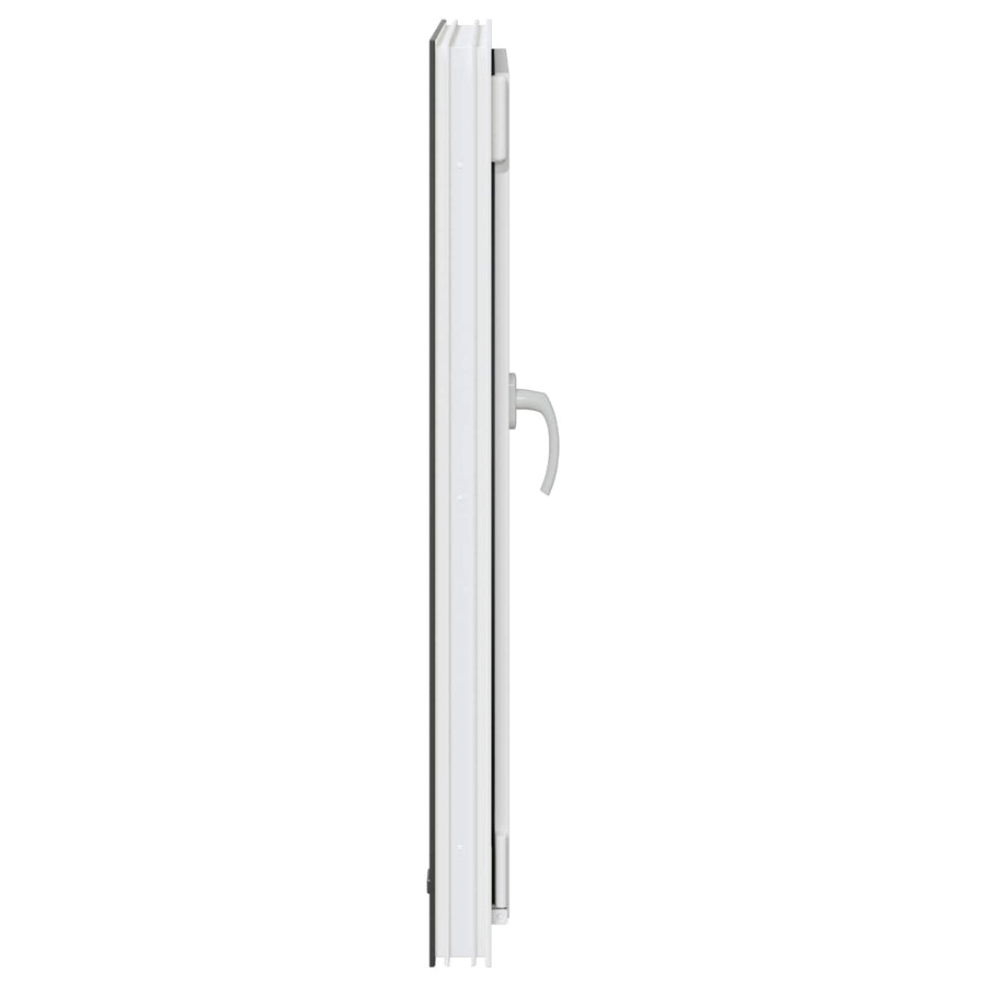 Kelderraam RISOR Antraciet 60 x 100 cm PVC en glas