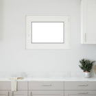 Kelderraam 60 x 100 cm antraciet PVC glas