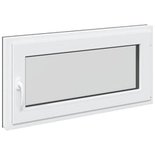 Kelderraam RISOR Antraciet 100 x 50 cm PVC en glas