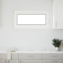 Kelderraam RISOR Antraciet 100 x 50 cm PVC en glas