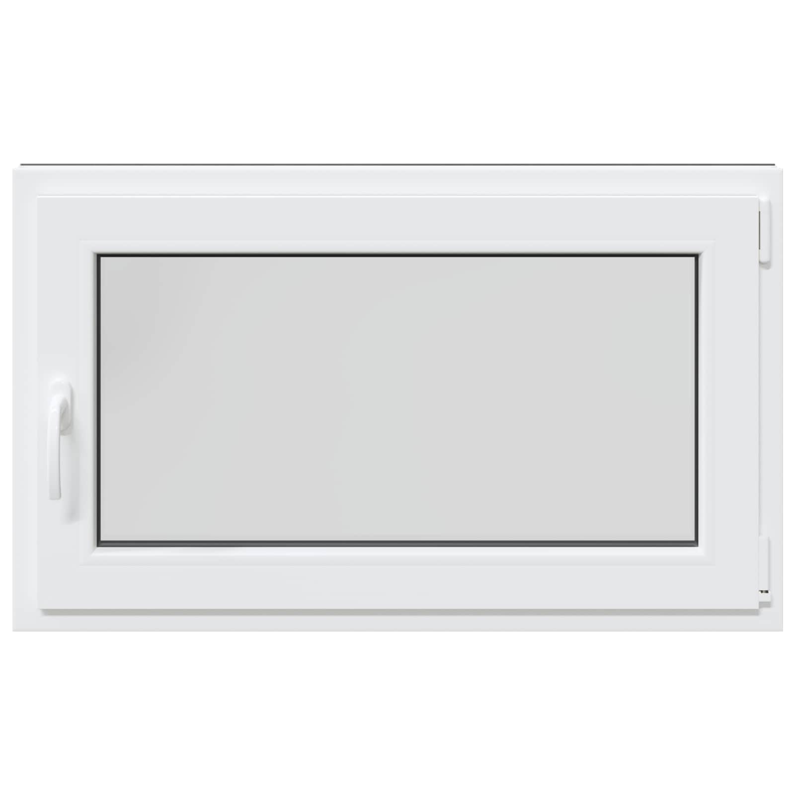 Kelderraam RISOR Antraciet 100 x 70 cm PVC en glas