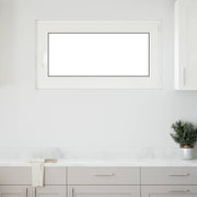 Kelderraam 110x60 cm antraciet PVC glas