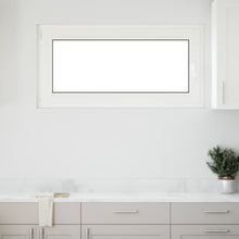 Kelderraam RISOR Antraciet 120 x 60 cm PVC en glas