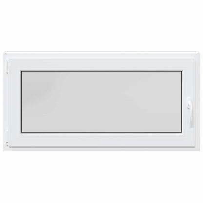 Kelderraam RISOR Antraciet 120 x 60 cm PVC en glas