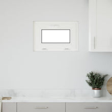 Kelderraam RISOR 60 x 40 cm PVC en glas Antracietkleurig
