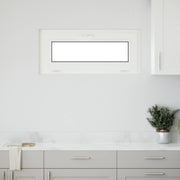 Kelderraam 90x40 cm PVC glas antraciet