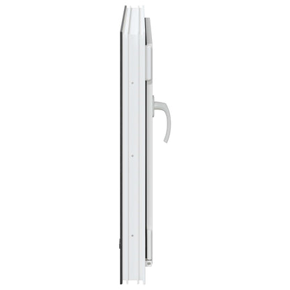 Kelderraam RISOR Antraciet 50 x 50 cm PVC en glas