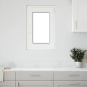Basement Window RISOR Anthracite 50 x 75 cm PVC and Glass