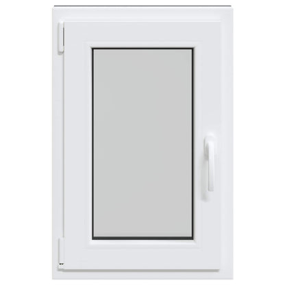 Kelderraam RISOR Antraciet 50 x 75 cm PVC en glas