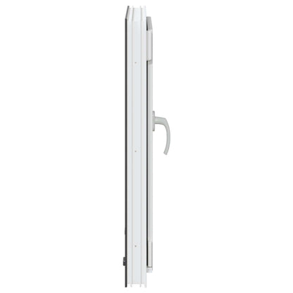 Kelderraam RISOR Antraciet 50 x 75 cm PVC en glas