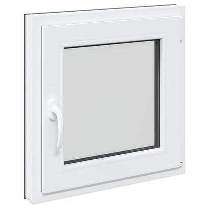 Kelderraam RISOR Antraciet 60 x 60 cm PVC en glas