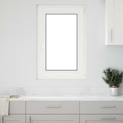 Kelderraam 60 x 80 cm PVC antraciet