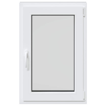 Kelderraam RISOR Antraciet 60 x 80 cm PVC en glas