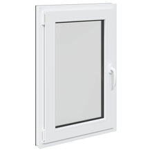 Kelderraam RISOR Antraciet 60 x 100 cm PVC en glas
