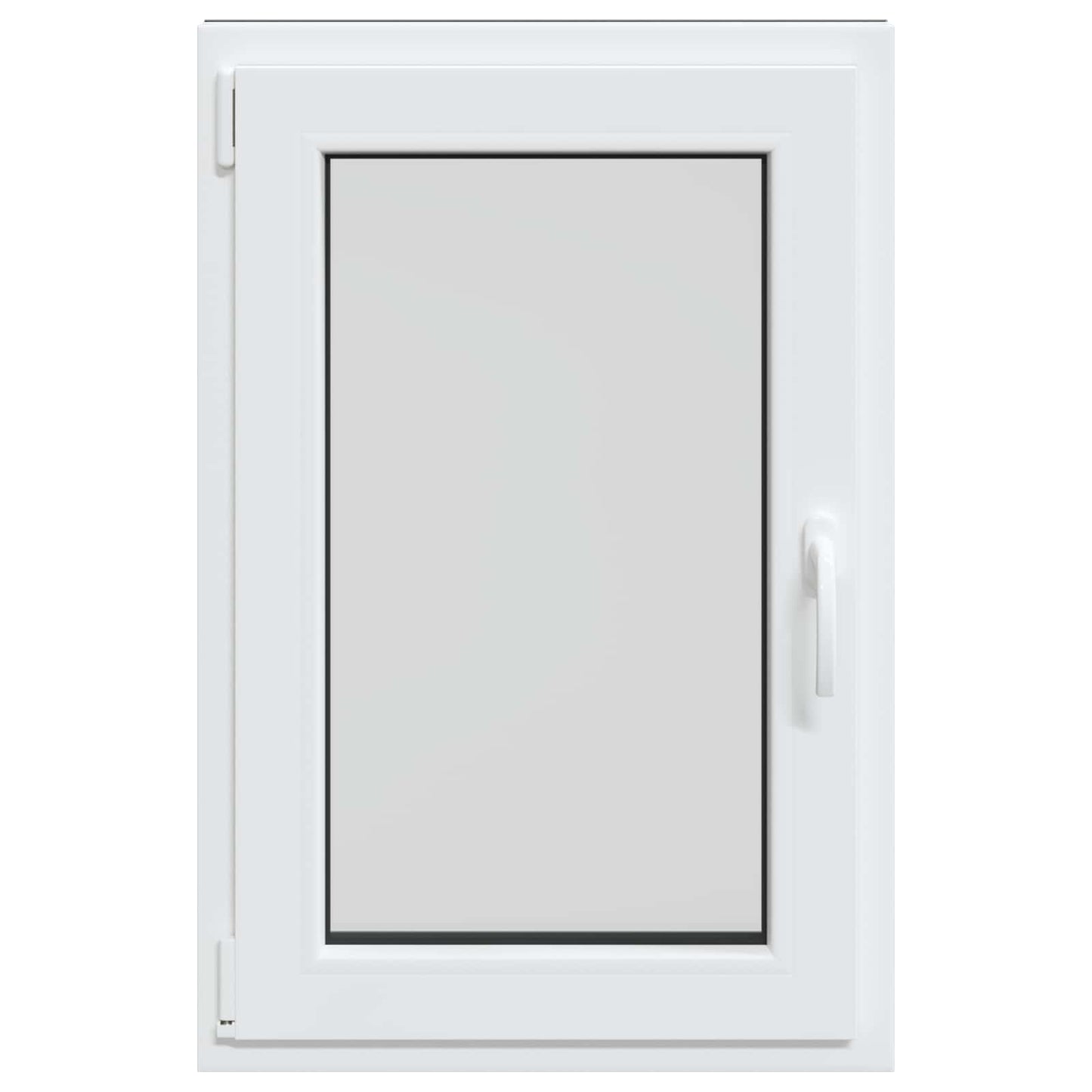 Kelderraam RISOR Antraciet 60 x 100 cm PVC en glas