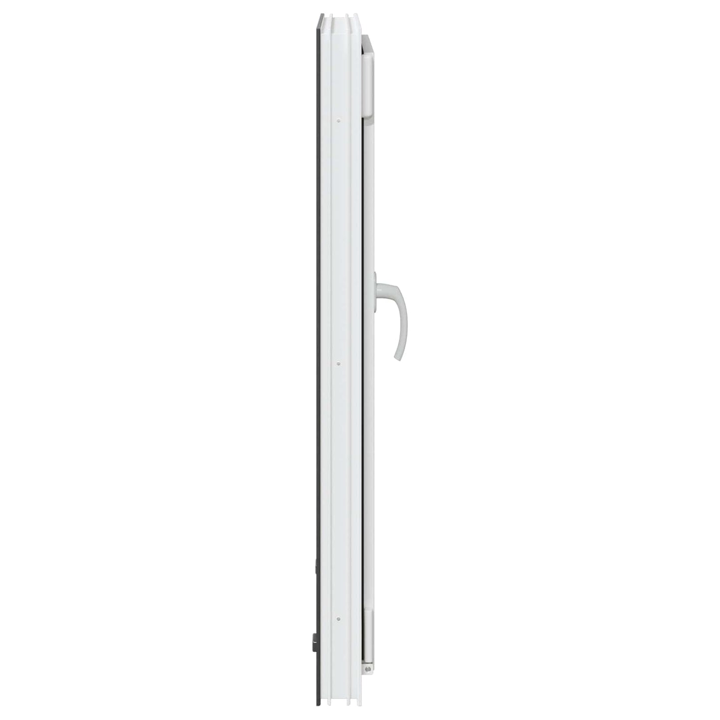 Kelderraam RISOR Antraciet 60 x 100 cm PVC en glas