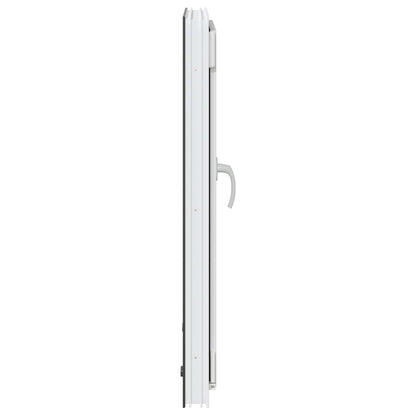 Kelderraam RISOR Antraciet 60 x 100 cm PVC en glas