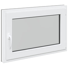 Kelderraam RISOR Antraciet 90 x 50 cm PVC en glas