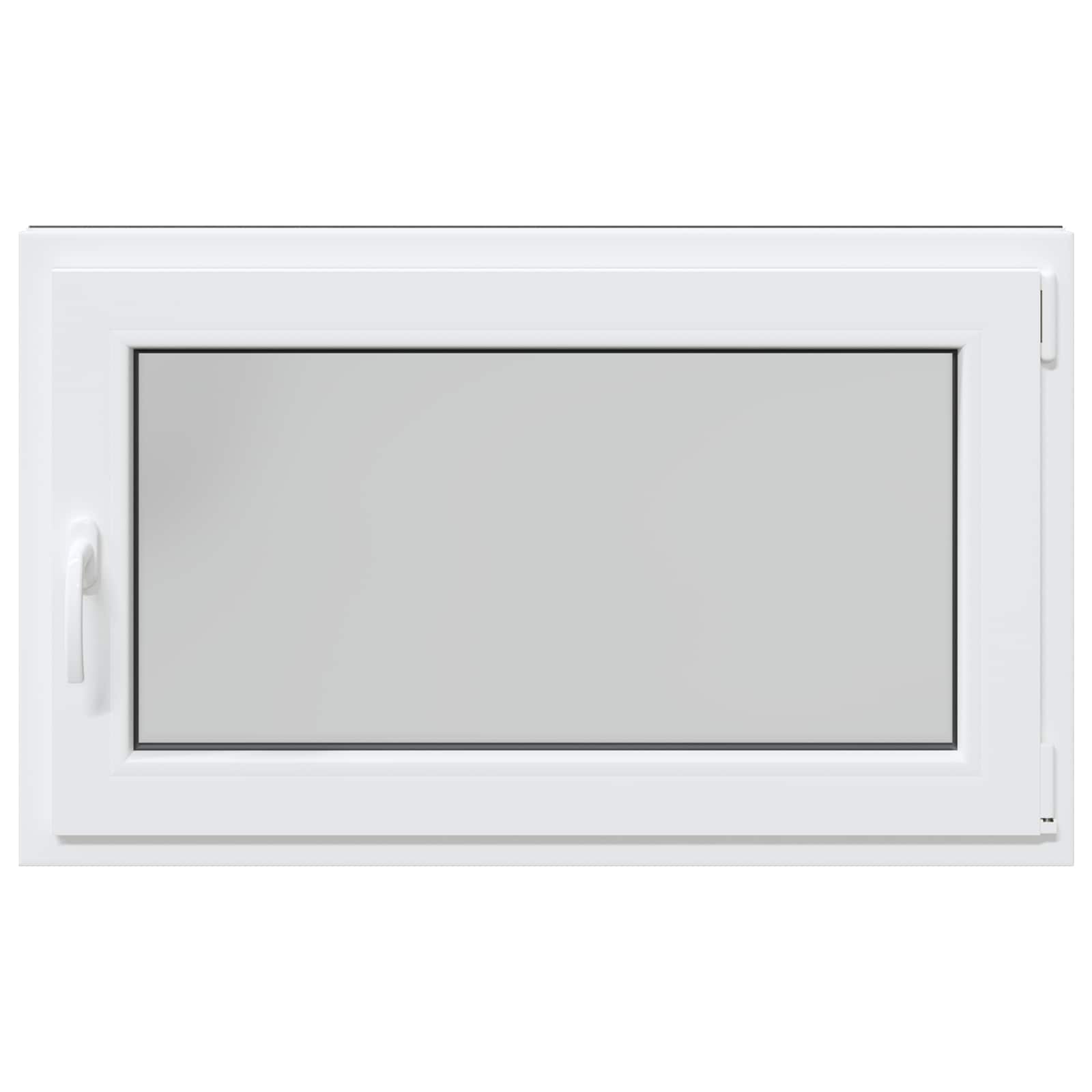 Kelderraam RISOR Antraciet 100 x 60 cm PVC en glas