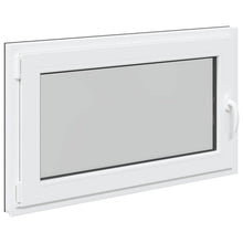 Kelderraam RISOR Antraciet 100 x 60 cm PVC en glas