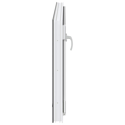 Kelderraam RISOR Antraciet 120 x 60 cm PVC en glas